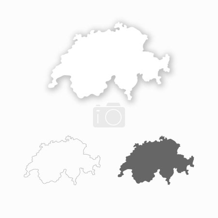 Suisse ensemble de carte pour la conception facile à modifier