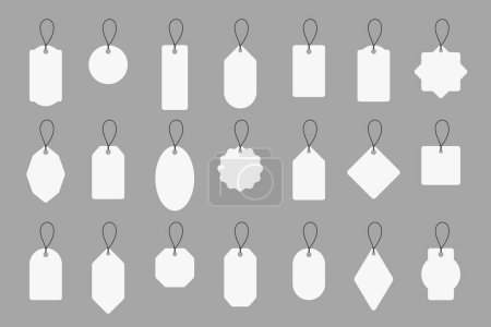 Collection of price tags easily editable for design