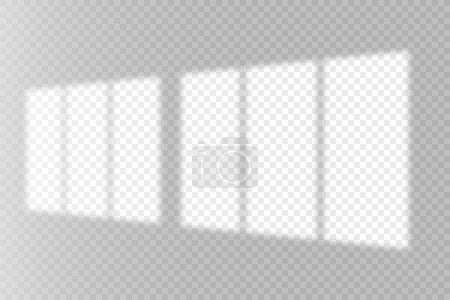 Transparenter Schatten-Overlay-Effekt für Design