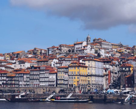 Photo for Panoramic view of the city of Porto in Portugal, on April 16, 2018 - Royalty Free Image