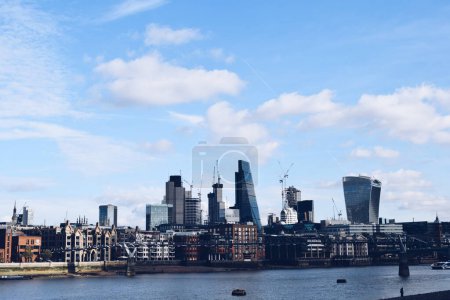 Photo for Panoramic view of the city in London, England on October 25, 2017 - Royalty Free Image