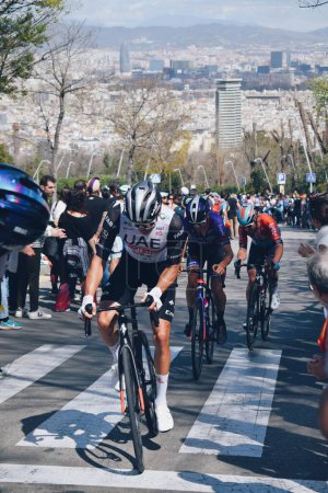 Foto de Última etapa del Tour de Cataluña 2023 en Montjuic en Barcelona, España, el 20 de marzo de 2023 - Imagen libre de derechos
