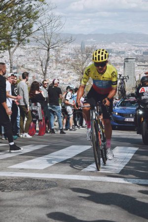 Foto de Última etapa del Tour de Cataluña 2023 en Montjuic en Barcelona, España, el 20 de marzo de 2023 - Imagen libre de derechos