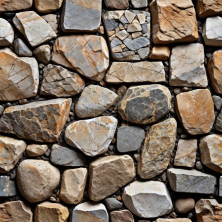 Stone wall texture background Gray stone wall design
