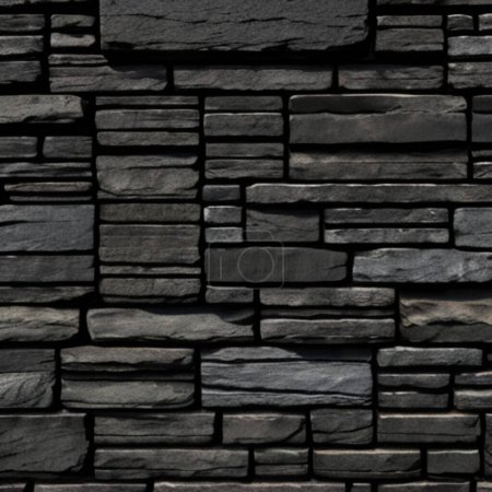 Stone brick wall texture background Wallpaper design