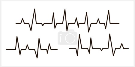 Illustration for Doodle medicine heart icon. Sketch vector stock illustration. EPS 10 - Royalty Free Image