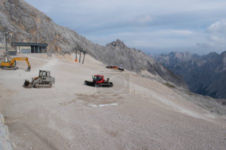 Höchster Berg Zugspitze Deutschlands, Bayern, Garmisch-Partenkirchen
