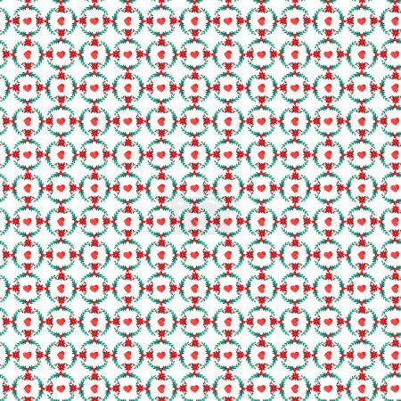 Flat pattern design for Christmas season celebration .