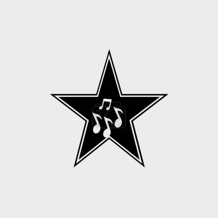 Kalligraphie Shape of Star: Shapes Schnittarbeiten, schwarzer Stern transparent isoliert auf weißem Hintergrund.