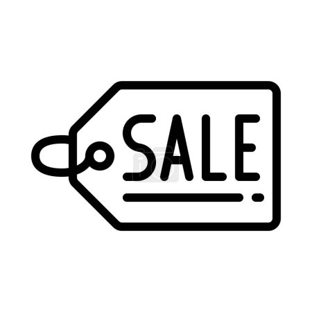 Illustration for Sale tag icon, vector illustration - Royalty Free Image