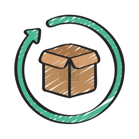 Product Updates icon, vector illustration