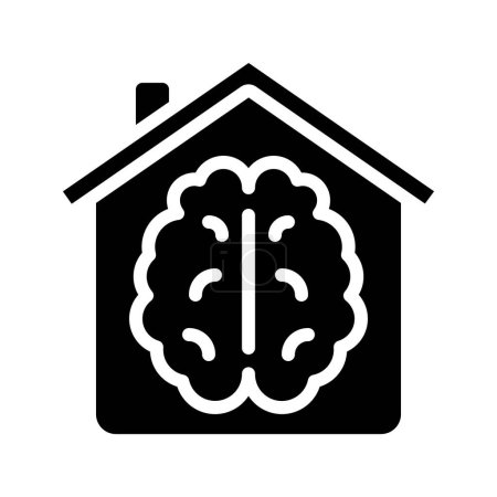 Illustration for Smart Home icon, vector illustration - Royalty Free Image
