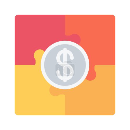 Finanzprobleme Web-Ikone Vektor Illustration
