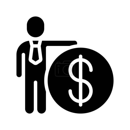 Téléchargez les illustrations : Donnez l'illustration vectorielle de l'icône Web Money - en licence libre de droit