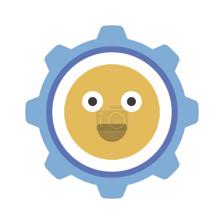 Illustration vectorielle de l'icône web Emotion Management