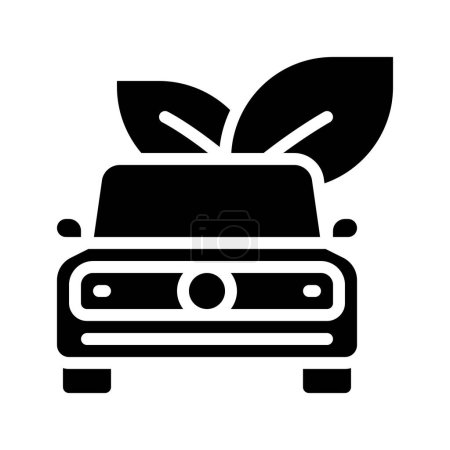 Ilustración de Icono del coche, vector ilustración diseño simple - Imagen libre de derechos