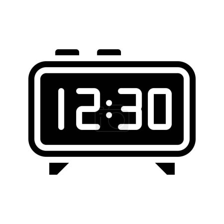 Illustration for Isolated clock icon vector design - Royalty Free Image