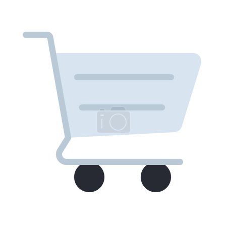 Illustration for Shopping Cart icon vector illustration - Royalty Free Image
