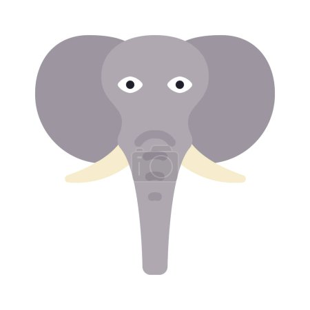 Illustration for Vector illustration of elephant - Royalty Free Image
