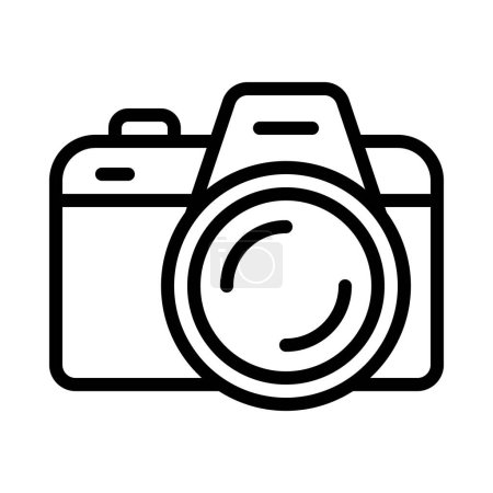 Illustration for DSLR camera icon vector illustration design - Royalty Free Image