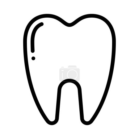 Téléchargez les illustrations : Dentisterie, icône dentaire, illustration vectorielle - en licence libre de droit