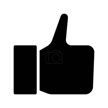 Illustration for Thumbs Up icon, vector illustration - Royalty Free Image