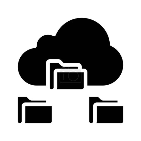 Cloud Deployment Icon, Vector Illustration
