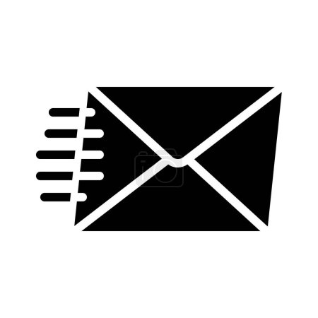 Téléchargez les illustrations : Icône Fast Mail, illustration vectorielle - en licence libre de droit