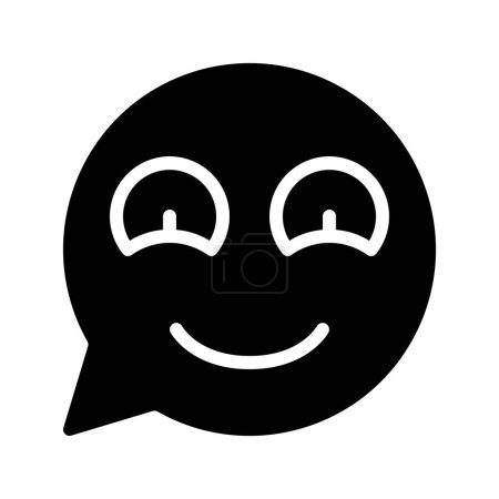 Illustration for Happy Emoji  vector illustration design - Royalty Free Image