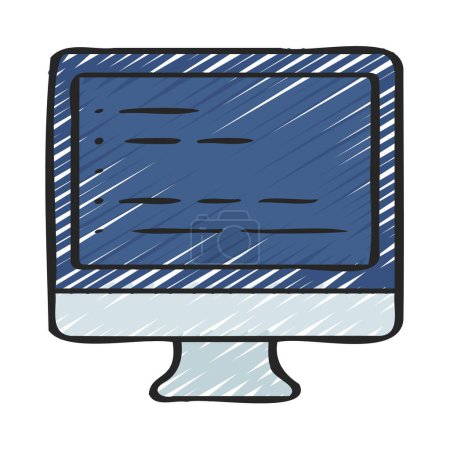 Illustration for Programming vector illustration, icon element background - Royalty Free Image