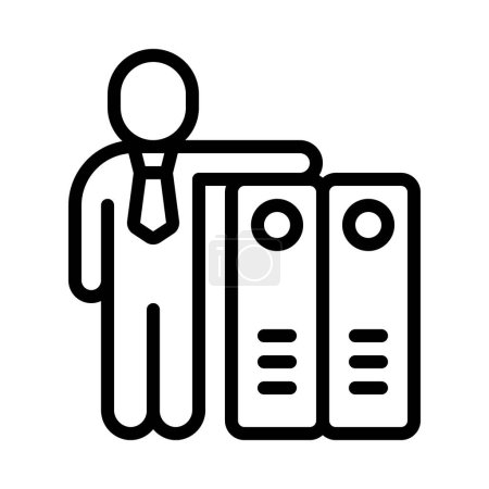 Illustration for Provide File Folder icon, vector illustration - Royalty Free Image