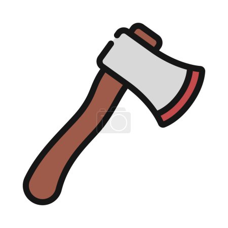 Illustration for Axe tool  icon, vector illustration - Royalty Free Image