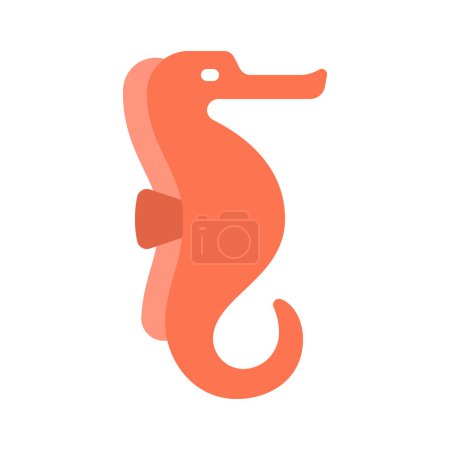 Téléchargez les illustrations : Illustration vectorielle du cheval de mer - en licence libre de droit