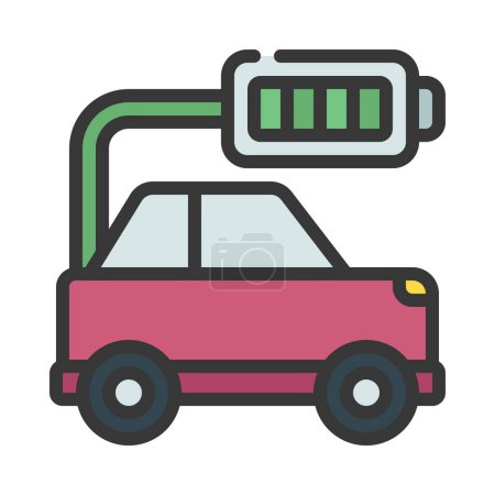 Illustration for Car icon, vector illustration simple design - Royalty Free Image