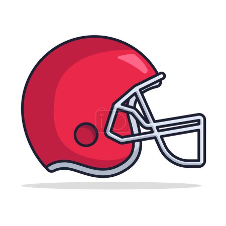 Téléchargez les illustrations : Illustration vectorielle icône web Football américain - en licence libre de droit