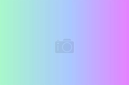 Illustration for Green Blue Pink Pastel Gradient Background - Royalty Free Image