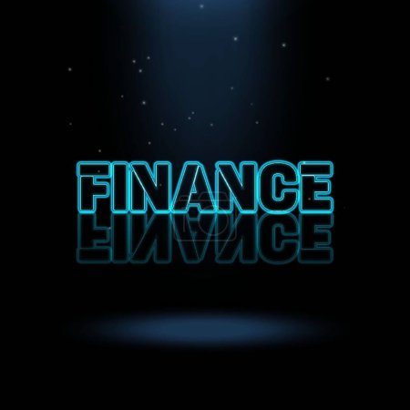 3D Animation Graphics Design, FINANCE Text Effects.