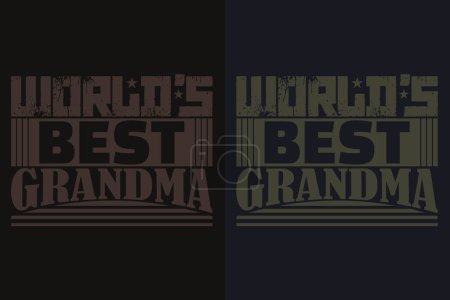 World's Best Grandma, Grandpa Shirt, Gift For Grandma, Best Grandma, Grandma Heart Shirt, Custom Grandma, Promoted To Grandma,New Grandma Shirt, Blessed Mama Shirt, Blessed Shirt, Worlds Best Grandma, Mothers Day Gift Grandma