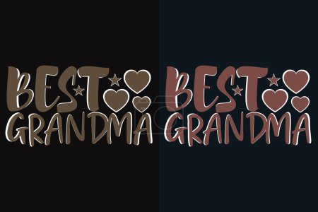 Best Grandma T-Shirt, Grandpa Shirt, Gift For Grandma, Best Grandma, Grandma Heart Shirt, Custom Grandma, Promoted To Grandma,New Grandma Shirt, Blessed Mama Shirt, Blessed Shirt, Worlds Best Grandma, Mothers Day Gift Grandma