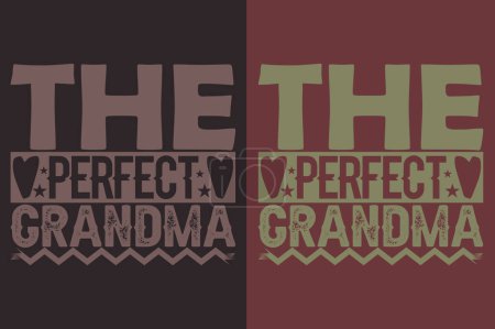 The Perfect Grandma, Grandpa Shirt, Gift For Grandma, Best Grandma, Grandma Heart Shirt, Custom Grandma, Promoted To Grandma,New Grandma Shirt, Blessed Mama Shirt, Blessed Shirt, Worlds Best Grandma, Mothers Day Gift Grandma