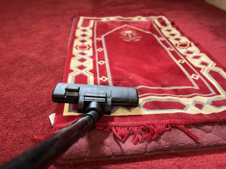Clean the room and objects using a vacuum cleaner