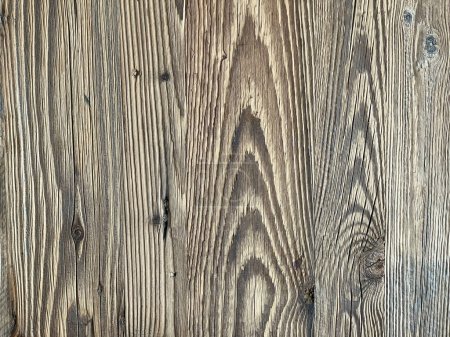 Photo for Old wooden texture, wood background, dark brown wood - Royalty Free Image