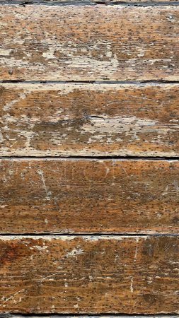 Photo for Old weathered wooden floor background. - Royalty Free Image