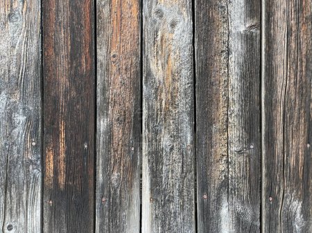Foto de Textura de pared de madera vieja. antecedentes - Imagen libre de derechos