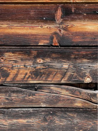 Foto de Textura de madera. viejos paneles de madera. Fondo de madera con tablas viejas - Imagen libre de derechos