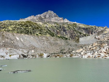 Passage de Furka. Glacier Suisse. Nature suisse.