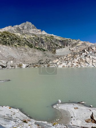 Passage de Furka. Glacier Suisse. Nature suisse.