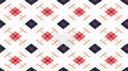 Seamless plaid pattern.Vector illustration.Textile design.