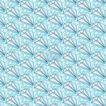 Abstract geometric pattern background, stylish vector illustration