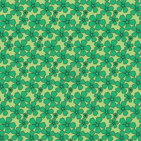 Abstract pattern background, luxury pattern, floral vector texture